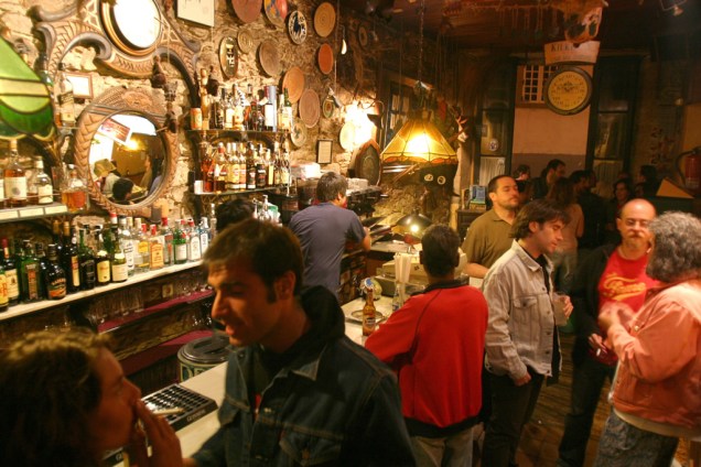 Casa das Crechas, tradicional bar de Santiago de Compostela
