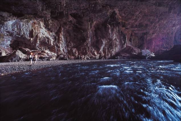 Vale a pena dormir em pousadas nos arredores do Parque Terra Ronca para visitar as cavernas da região com calma