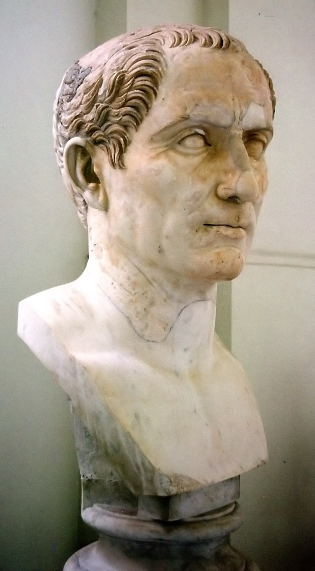 A cabeça colossal do imperador Júlio César é um dos destaques da exposição Roma – A Vida e os Imperadores, no Masp, em São Paulo