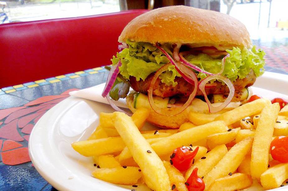 Hamburguer de Tilápia