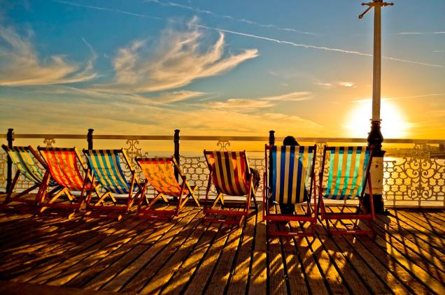 Fim de tarde em Brighton Fim de tarde em Brighton