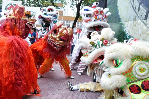 Festa do Ano-Novo Chinês no bairro oriental da Liberdade, em São Paulo Festa do Ano-Novo Chinês no bairro oriental da Liberdade, em São Paulo