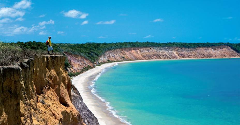 A Praia de Carro Quebrado, no litoral alagoano