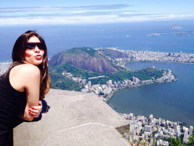 Para Virgínia Seneme, a vista do Rio de Janeiro (RJ) a partir do mirante do Cristo Redentor é um dos lugares mais lindos da cidade Para Virgínia Seneme, a vista do Rio de Janeiro (RJ) a partir do mirante do Cristo Redentor é um dos lugares mais lindos da cidade