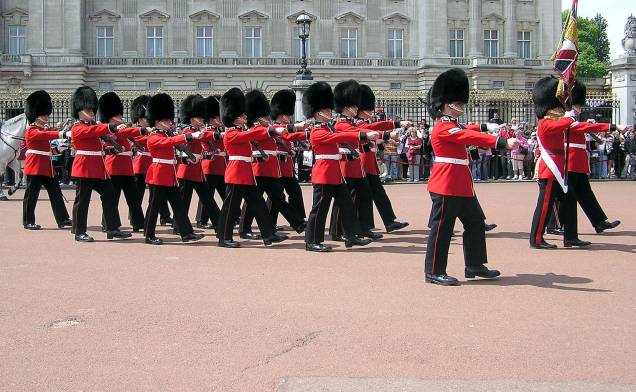 Troca da Guarda no Palácio de Buckingham, Londres