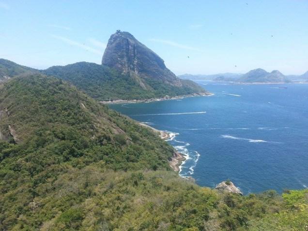 A vista do Forte Duque de Caxias, no Leme, é um dos lugares favoritos de Giselle Batalha no Rio de Janeiro (RJ)