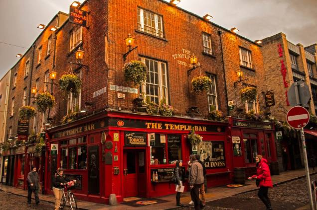 A região do Temple Bar concentra os pubs mais badalados de Dublin