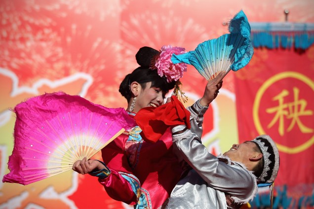 Danças e performances marcam as comemorações do Ano-Novo em Pequim