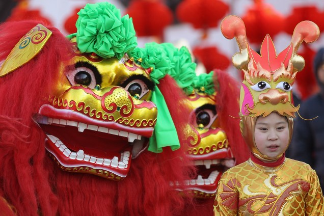 Celebração do Ano-Novo Chinês em Pequim