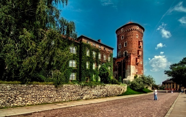 Torre no Castelo de Wawel