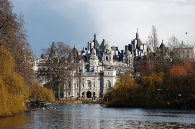 Parque de St. James, em Londres Parque de St. James, em Londres