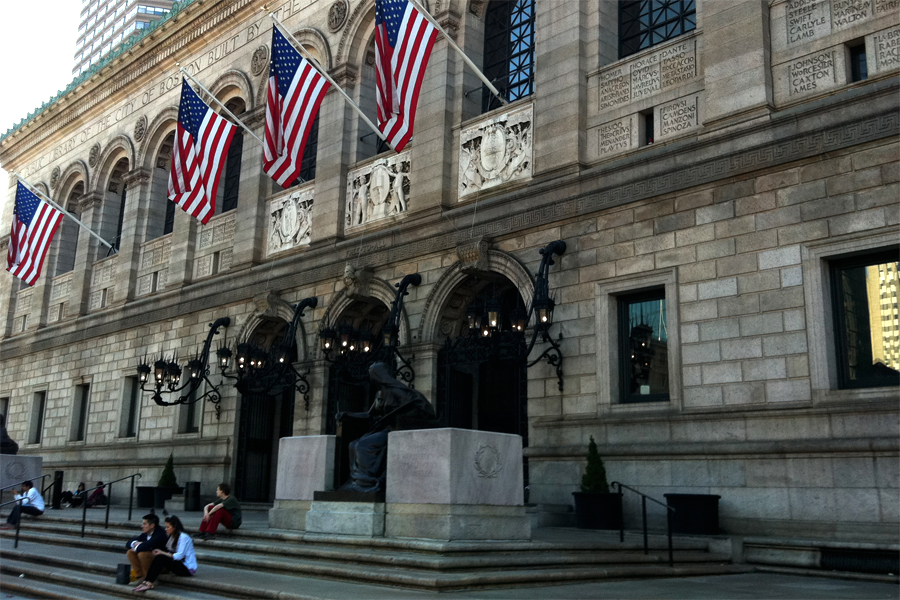 Boston Public Library: acervo de quase 9 milhões de livros