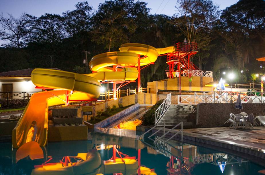 Toboágua do Hotel Mato Grosso Águas Quentes,