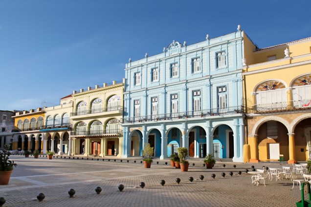 Plaza Vieja, na Velha Havana