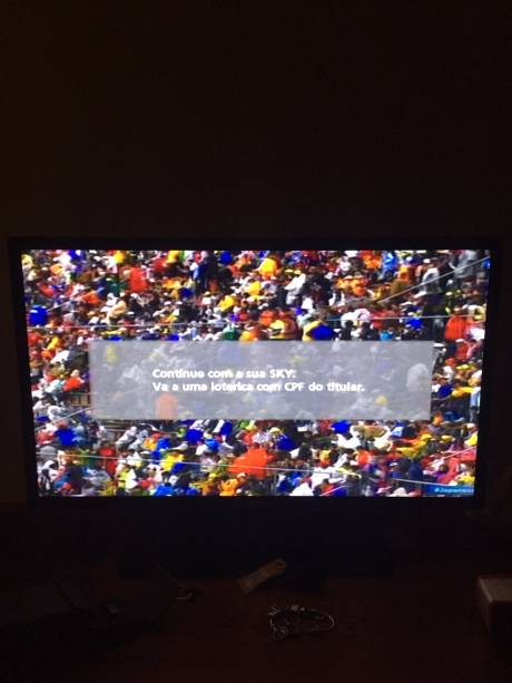 A TV adverte: melhor pagar! A TV adverte: melhor pagar!