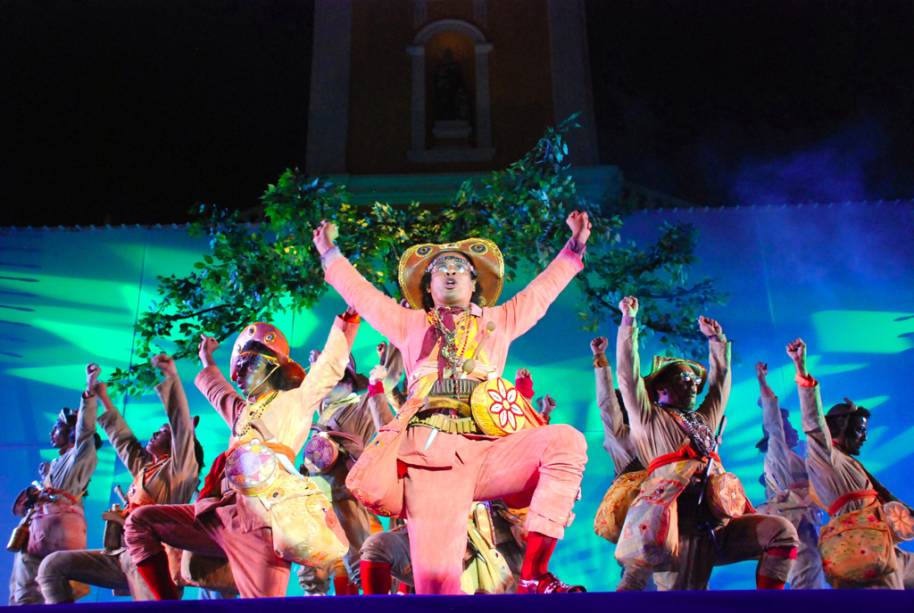 Tradicional Cidade Junina, no Corredor Cultural da Avenida Rio Branco