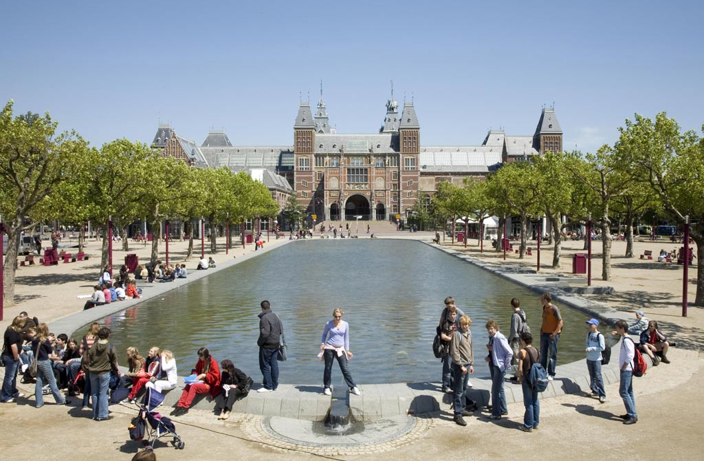 O edifício do Rijksmuseum, em Amsterdã