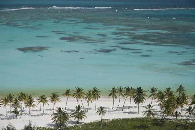 A Praia de Juanillo, ao sul de Punta Cana, tem acesso somente pelo complexo hoteleiro Cap Cana