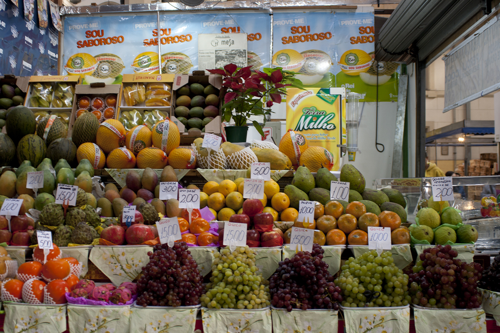 Mercado Municipal de São Paulo frutas 