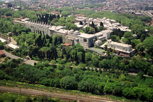 O Palácio de Topkapi foi moradia de diversos sultões otomanos entre os séculos 15 e 19