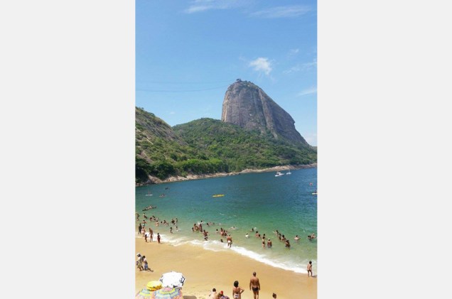 Bruno Homem de Mello contou que a Praia Vermelha é seu cantinho favorito Bruno Homem de Mello contou que a Praia Vermelha é seu cantinho favorito