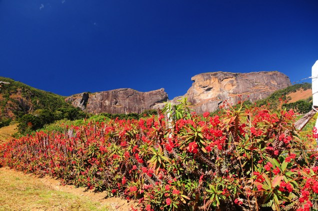 Formação rochosa que integra o complexo da Pedra do Baú Formação rochosa que integra o complexo da Pedra do Baú