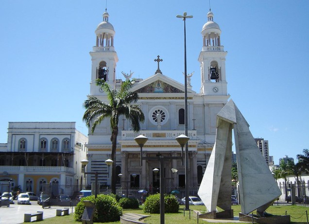 A Basílica de Nazaré foi a terceira Basílica do Brasil - foi construída depois da Sé, na Bahia e a de São Bento, em São Paulo