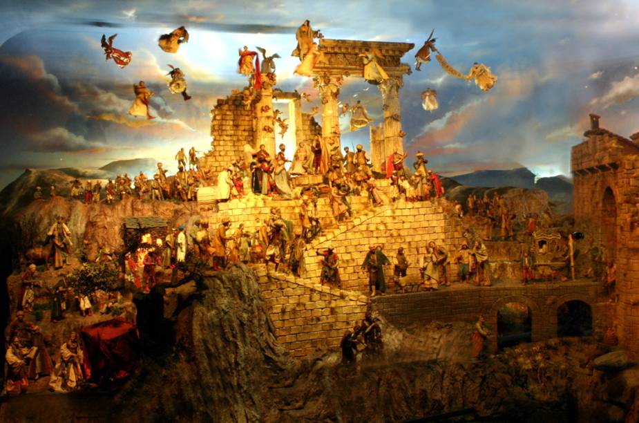 Presépio Napolitano no Museu de Arte Sacra