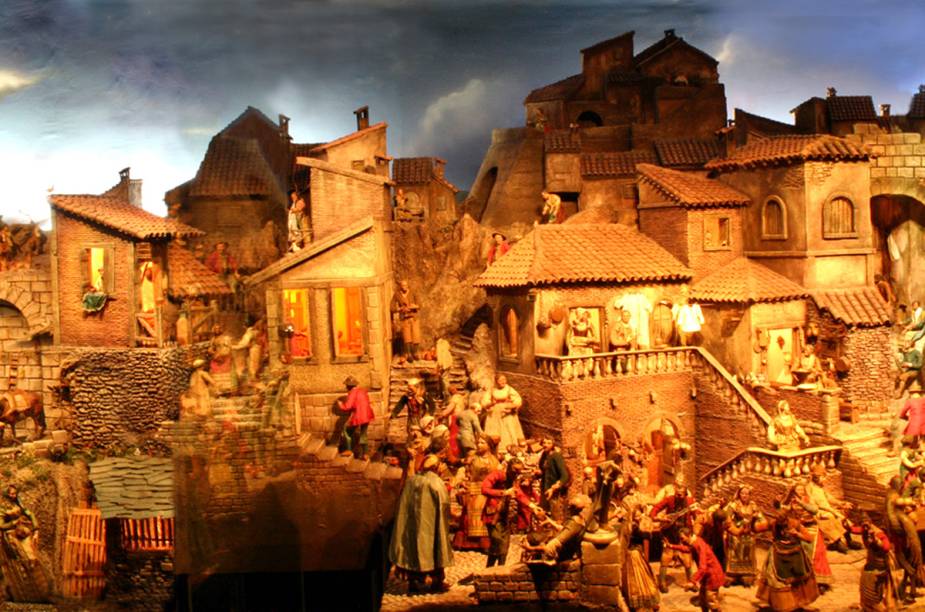 Presépio Napolitano no Museu de Arte Sacra