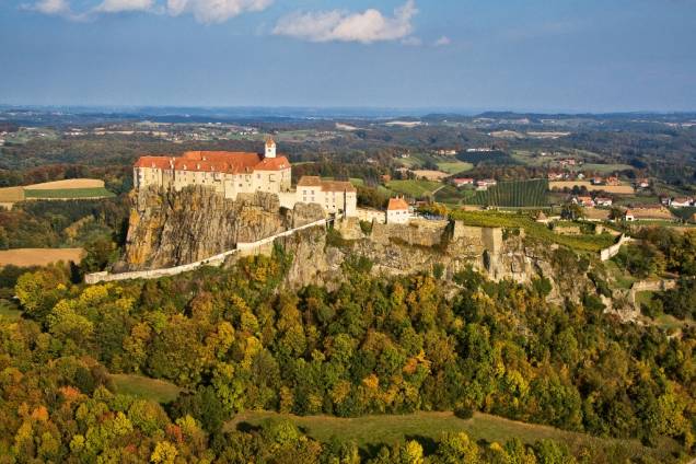 Castelo Riegersburg, Áustria Castelo Riegersburg, Áustria