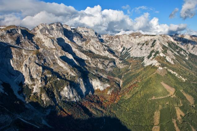 Monte Hochschwab, na Stíria, Áustria Monte Hochschwab, na Stíria, Áustria