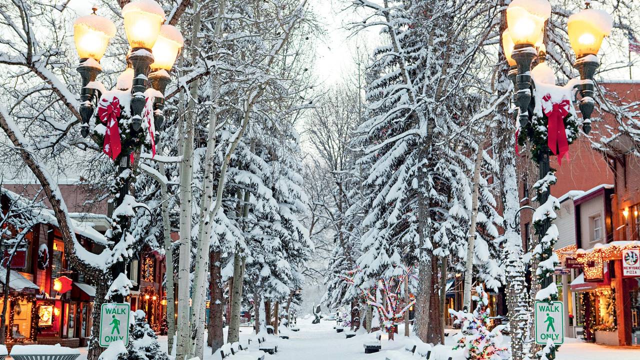 Estação de esqui de Aspen, nos Estados Unidos