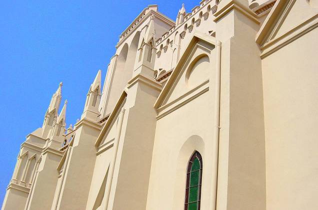 A igreja foi construída no início do século 20 A igreja foi construída no início do século 20