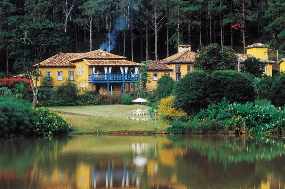 A casa-sede é uma construção do século 19