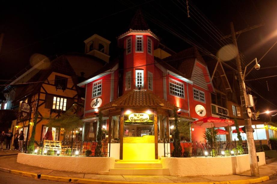 Fachada do restaurante Libertango, em Campos do Jordão, São Paulo
