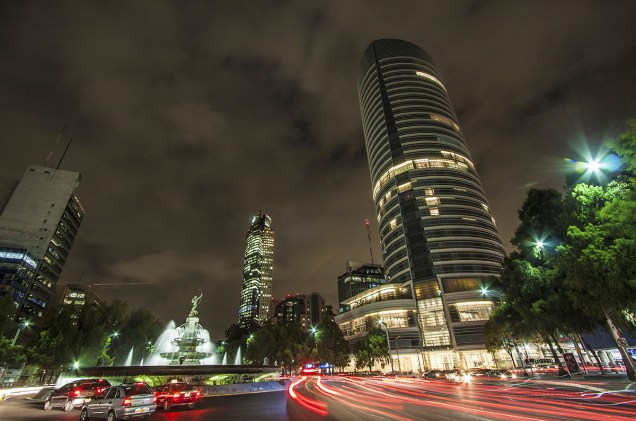 O centro histórico da Cidade do México é repleto de monumentos