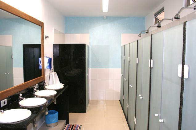 Banheiro do Copa Hostel                 