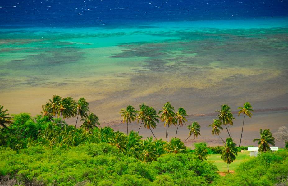 <strong>2. Maui - Havaí, EUA</strong>                                            A ilha no Havaí é um dos destinos preferidos dos amantes de ecoturismo. Além das praias paradisíacas, as cachoeiras também são opção de passeio