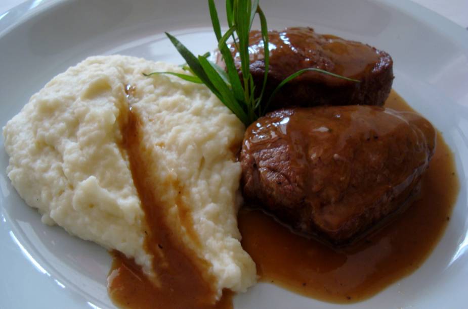 Prato do restaurante Margutta