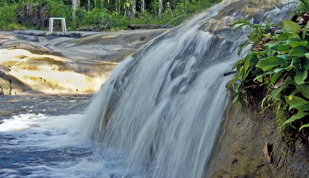 Cachoeira do Berro DÁgua, em Presidente Figueiredo (AM)