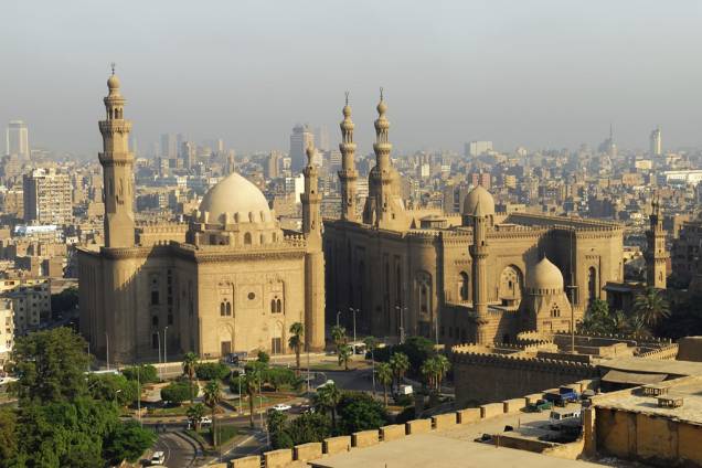 Mesquitas Sultão Hassan e El-Refai, no Cairo