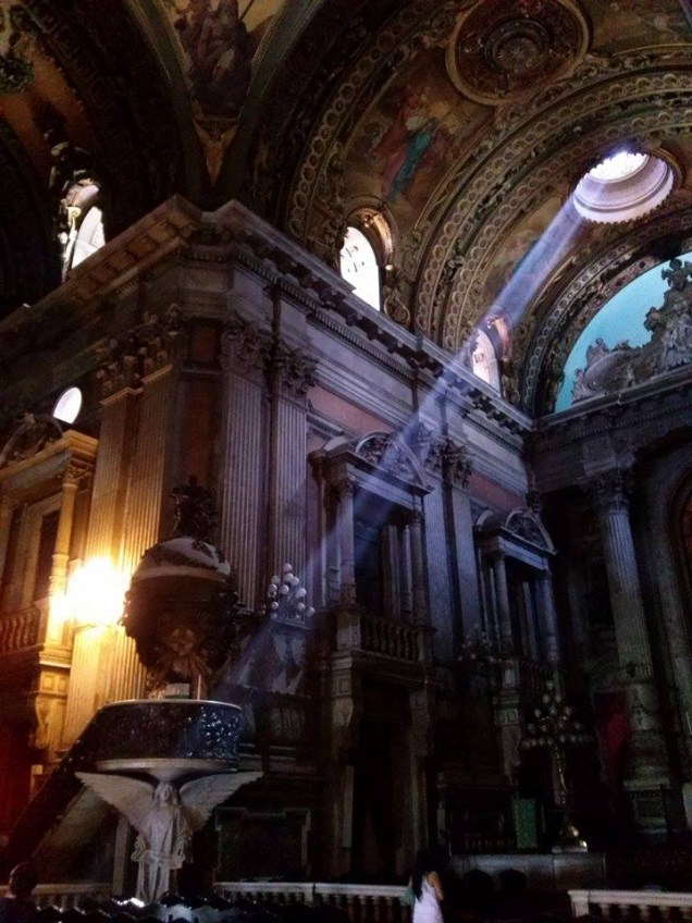 A Igreja da Candelária é um dos belos lugares fotografados pela internauta Rhana Rabbii Venturini