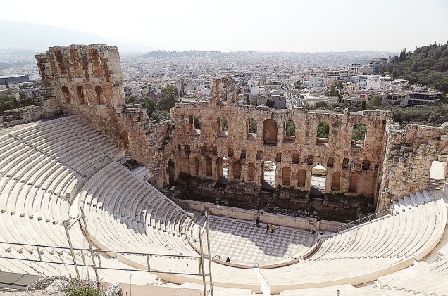 O Teatro de Herodes, em Atenas, é o palco principal do teatro no planeta - foi ali que grandes atores e grandes peças surgiram e foram apresentadas ao mundo