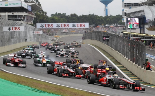 O GP Brasil de Fórmula 1, que ocorre anualmente no Autódromo de Interlagos, em São Paulo, encerra a temporada de corridas