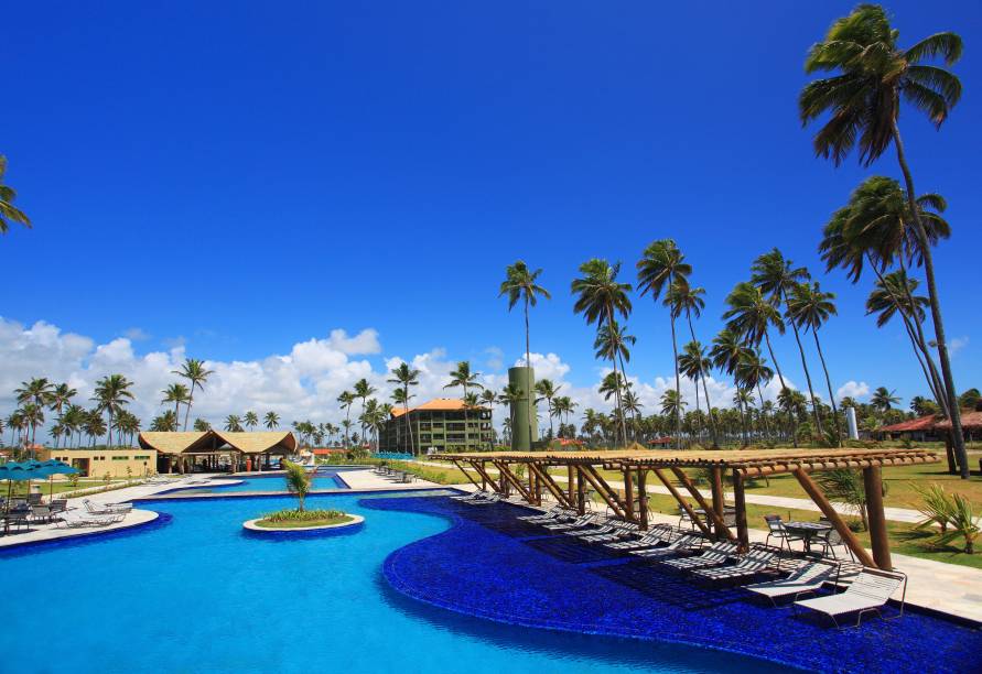 Área de lazer do Best Western Plus Vivá, em Porto de Galinhas