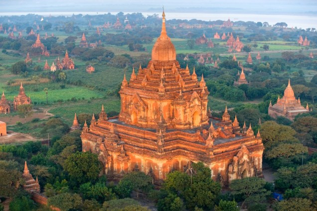 Estupas e templos budistas em Bagan