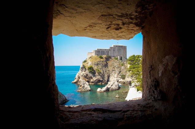 As vistas do mar são imbátiveis em Dubrovnik Stari Grad