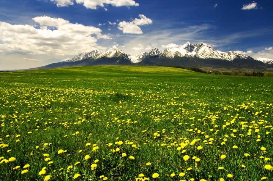 Os Montes Tatras, na fronteira entre a Polônia e a Eslováquia, são considerados os picos mais altos dos Cárpatos, região que abriga as montanhas da Europa