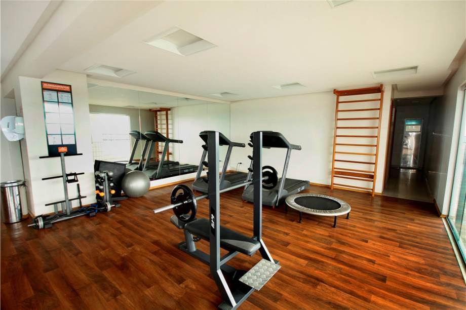 Sala de ginástica do Adrianópolis Apart Service, Manaus, Amazonas