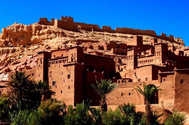A visita à cidade fortificada de Ait BenAddhou, 190 km a sudeste de Marrakesh, é um bom programa de um dia